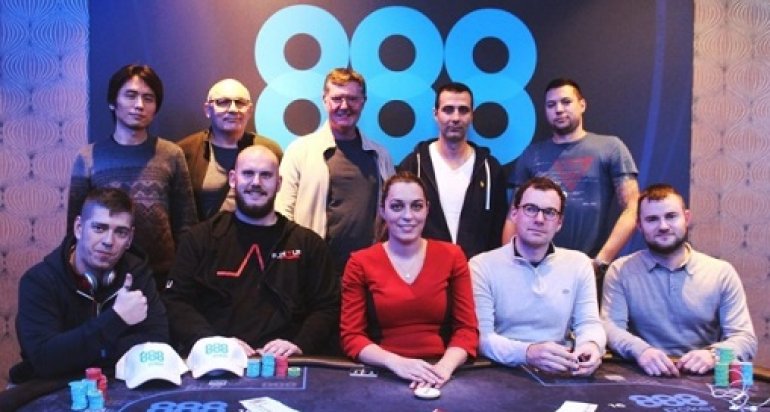 888Poker London Live Opening Event finalists